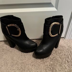Black Ankle Boots